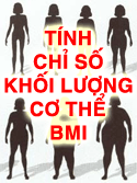 Tính chỉ số khối cơ thể BMI